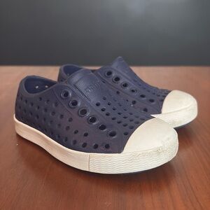 Native Shoes Kids Navy Blue Slip-On